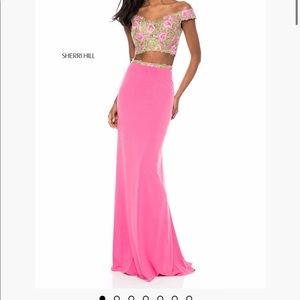 Sherri Hill Two Piece Prim Dress